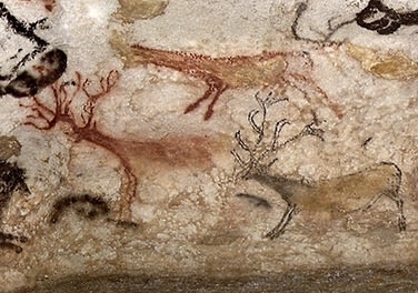 Stags at Lascaux